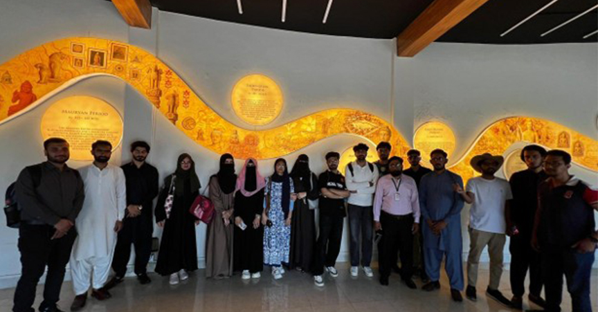 Final year students visit to NR traders. Pvt ltd