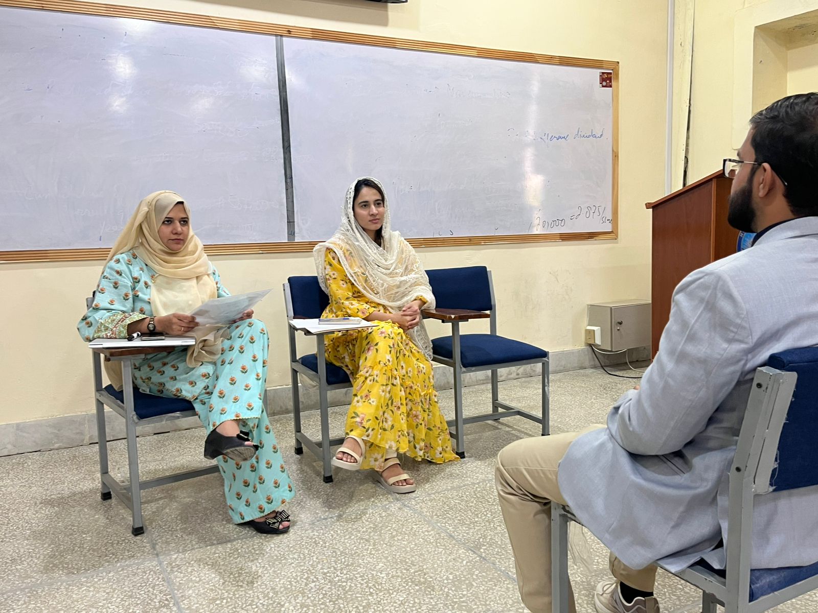 Internship Interview Session